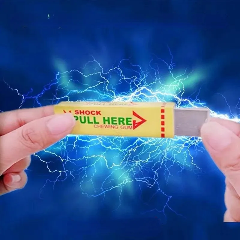Shock Pen Prank Toy - Electric Shock Joke Chewing Gum Pull