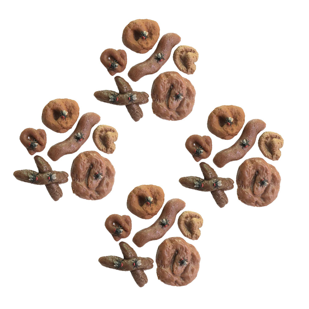 24 pcs Realistic Fake Poop Pra - Fake Poop Gag Gift review and price