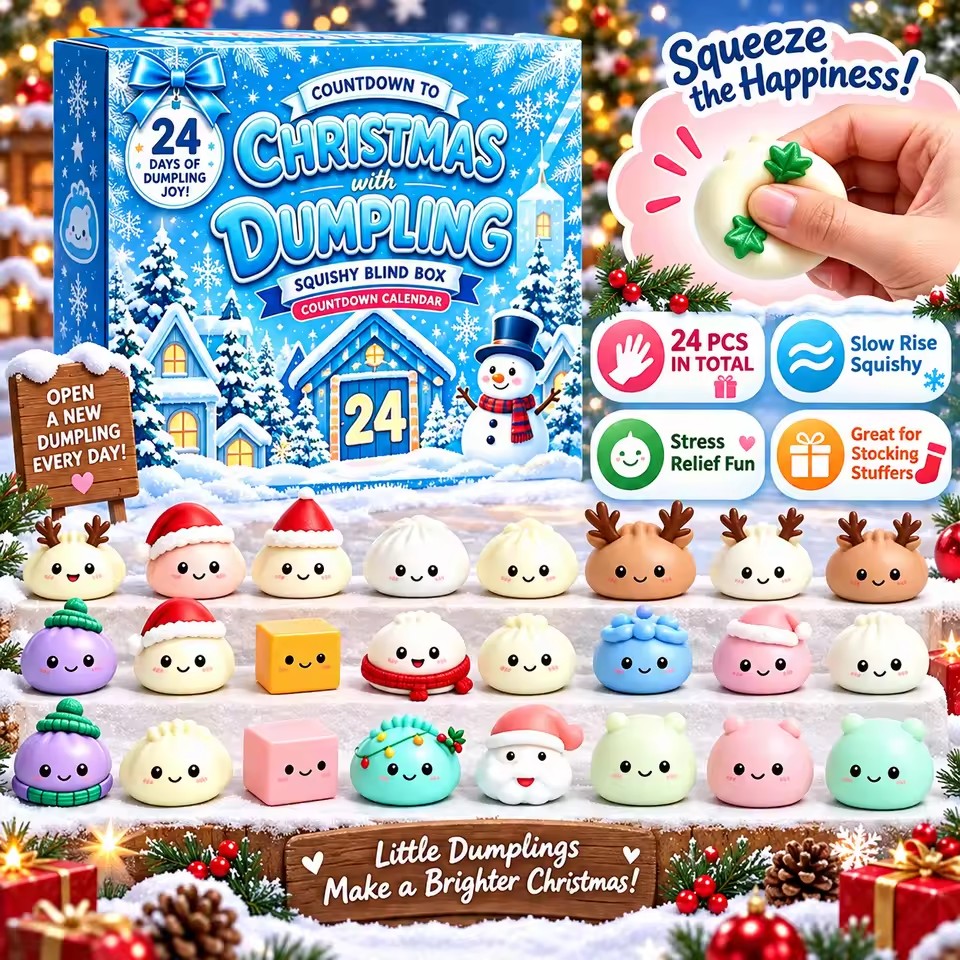 2026 Christmas Squishy Advent  - Novelty Gifts review and price