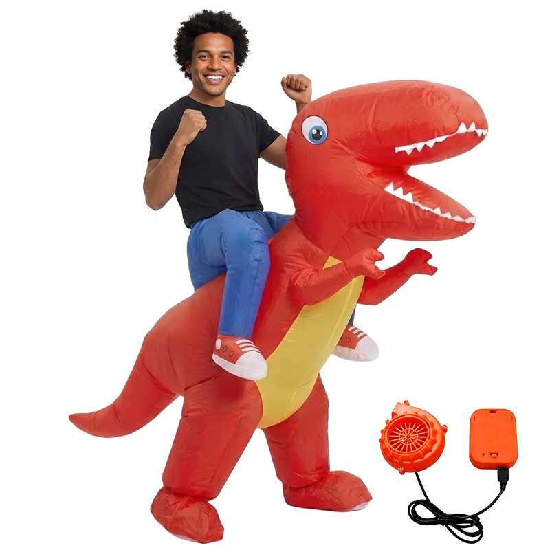 Adult Inflatable Ride on T-Rex - Inflatable Dinosaur Costume Adult review and price