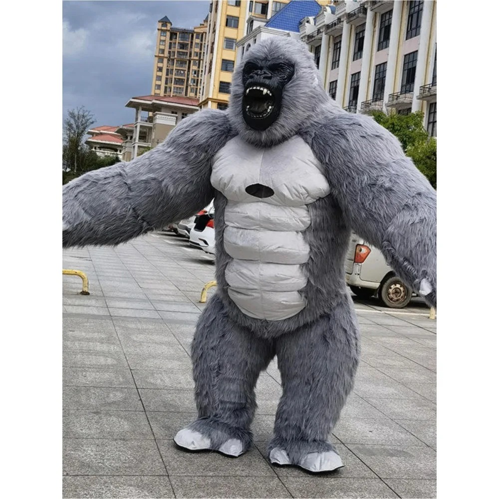 Inflatable Colorful Gorilla Ma - Inflatable Dinosaur Costume Adult review and price