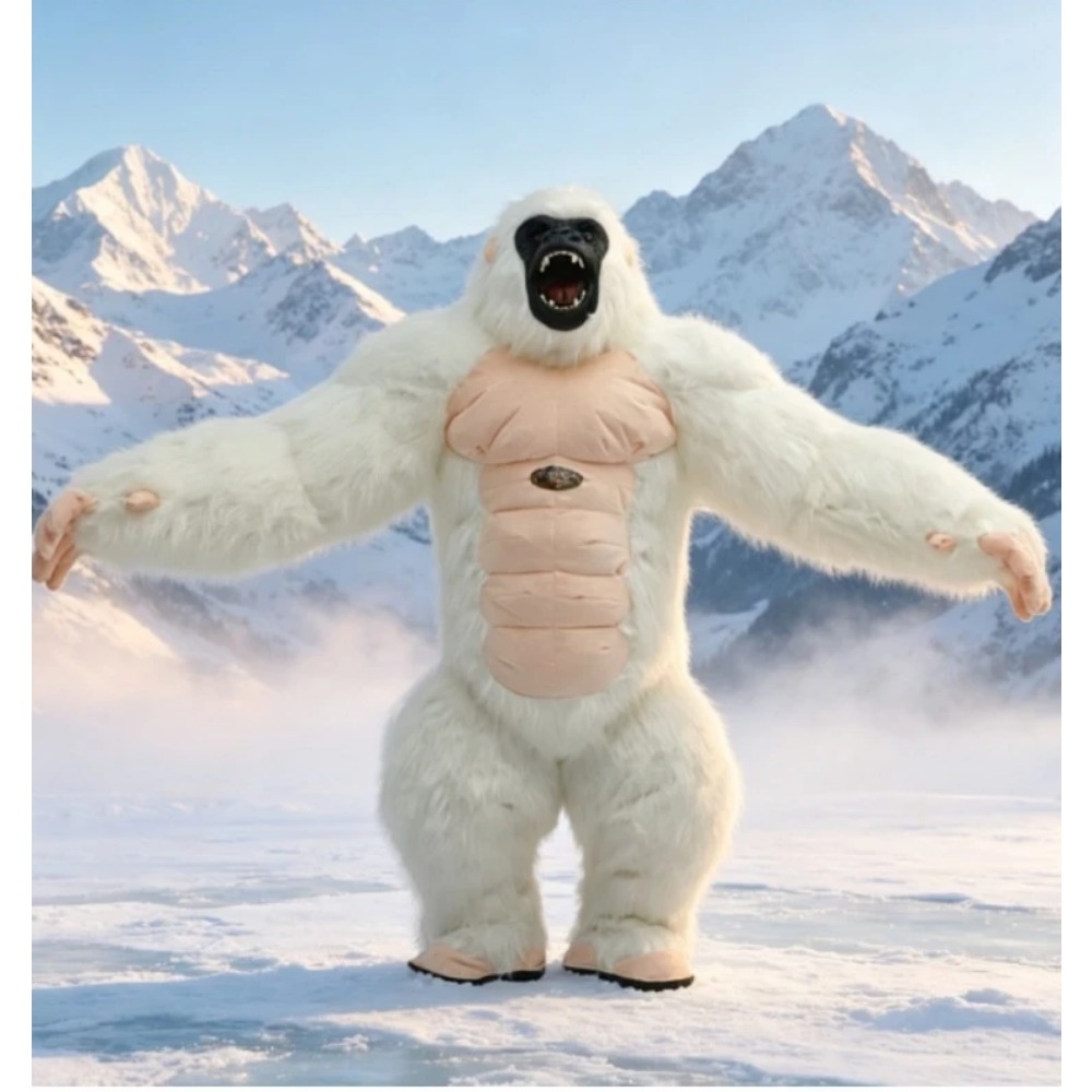 Inflatable Colorful Gorilla Ma - Inflatable Dinosaur Costume Adult review and price