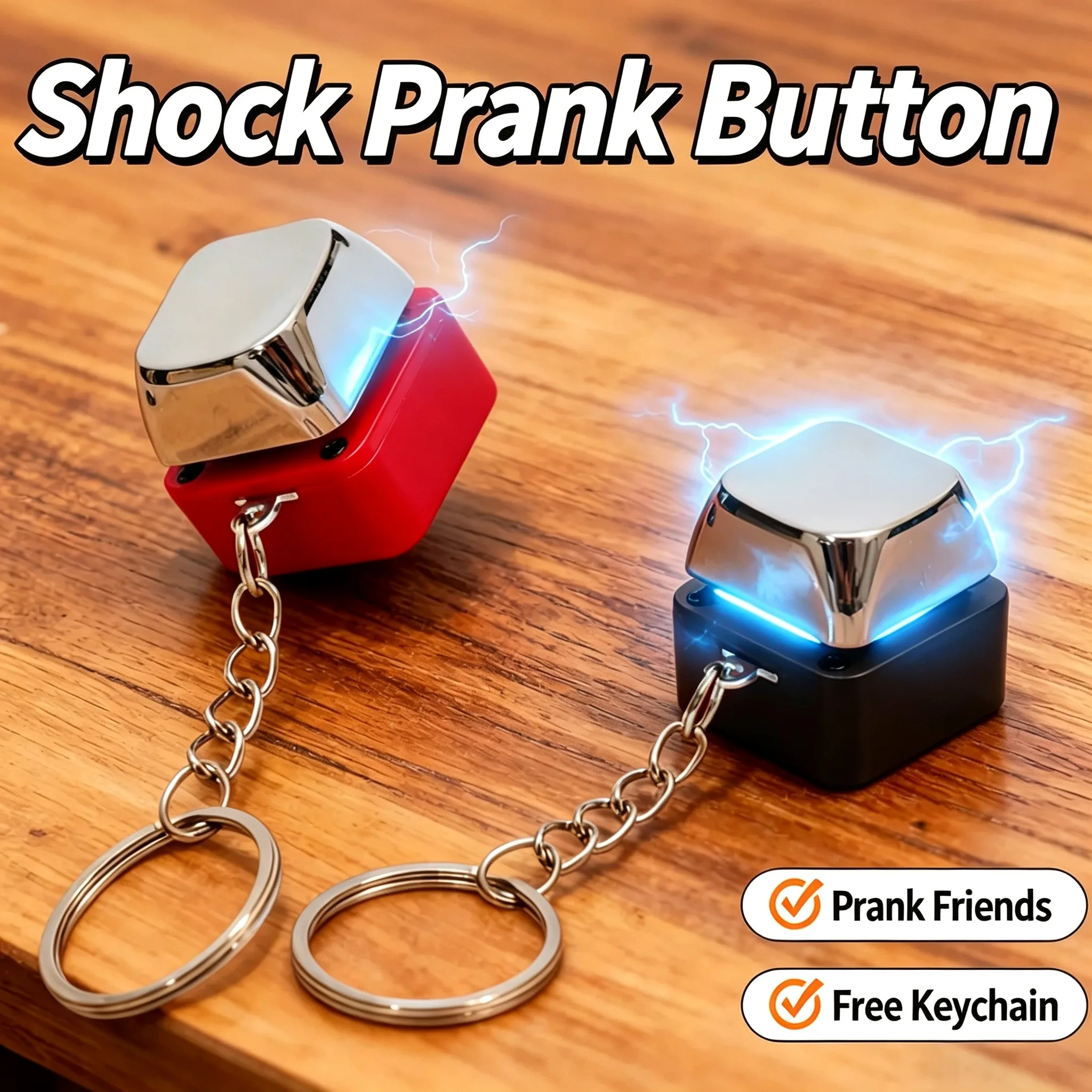 Electric Shock Keyboard Keycap - Shock Pen Prank Toy review and price