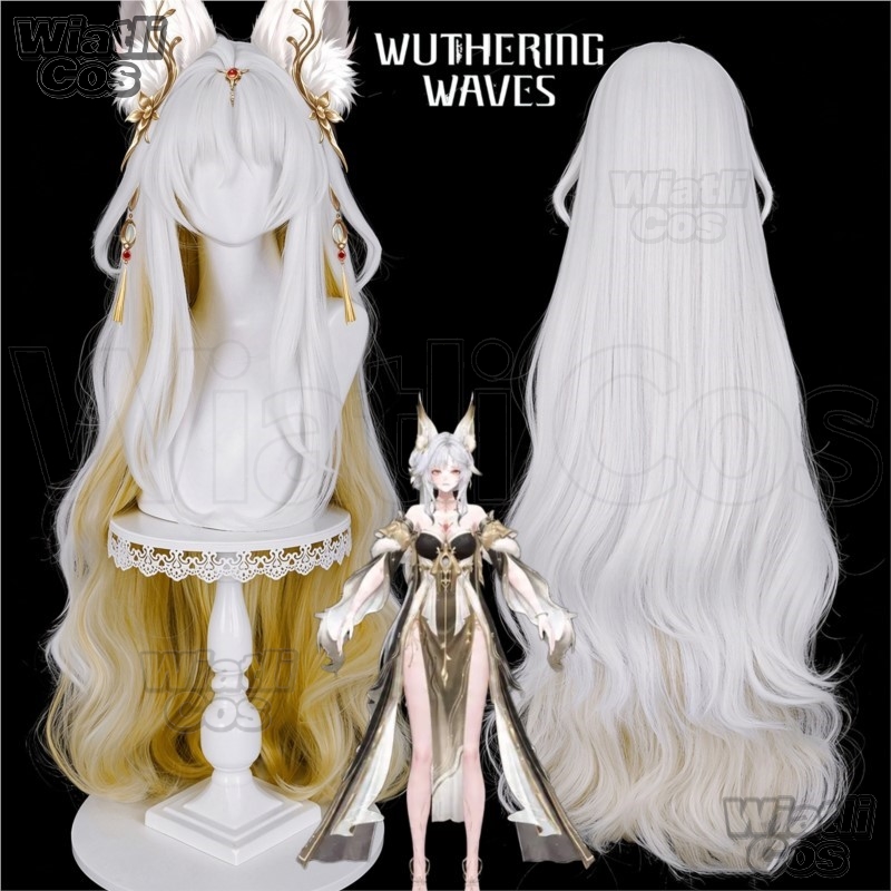 Wuthering Waves Heart Hsin Cos - Anime Cosplay Wig Heat Resistant review and price