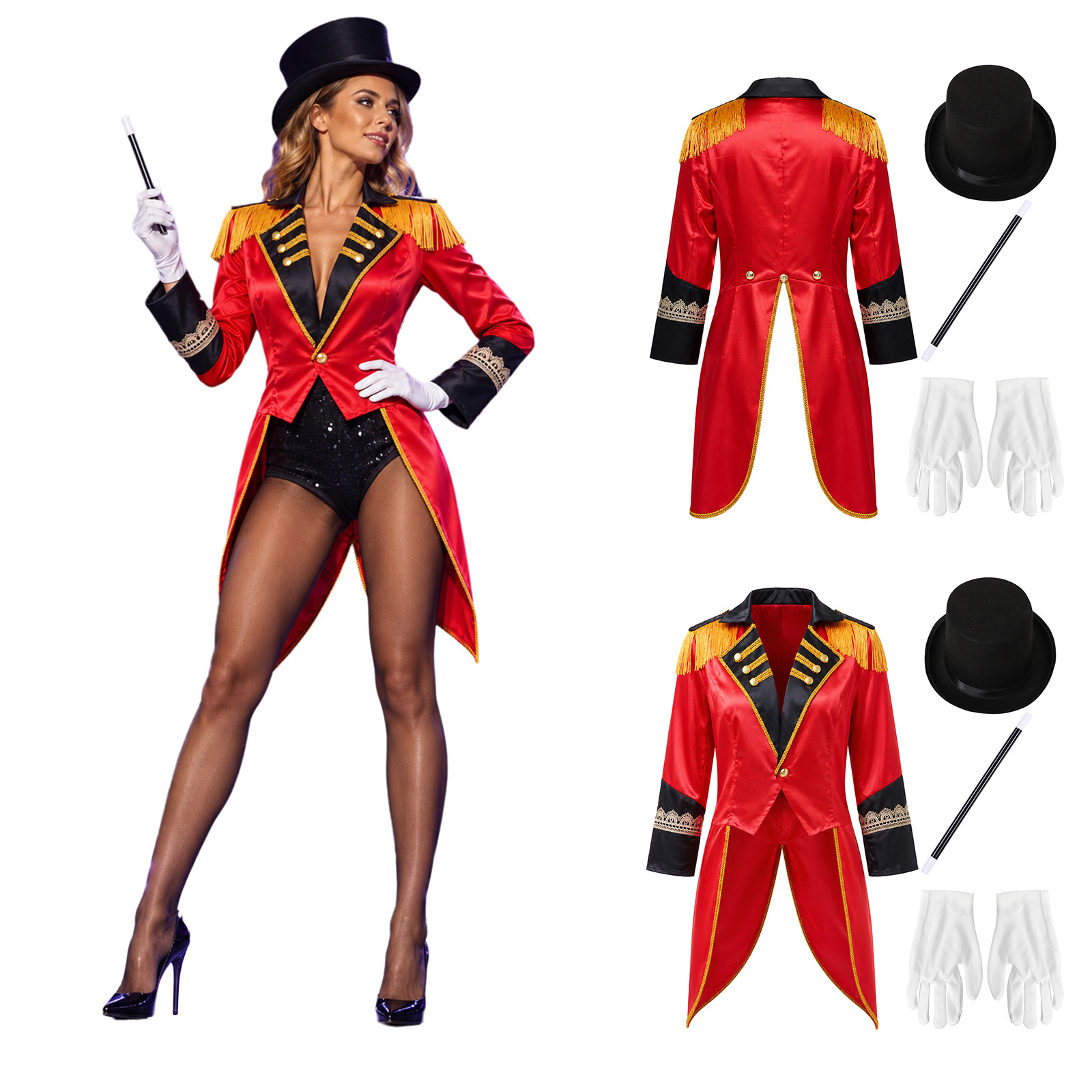 Womens Magician Circus Ringmas - Magic Tricks review and price