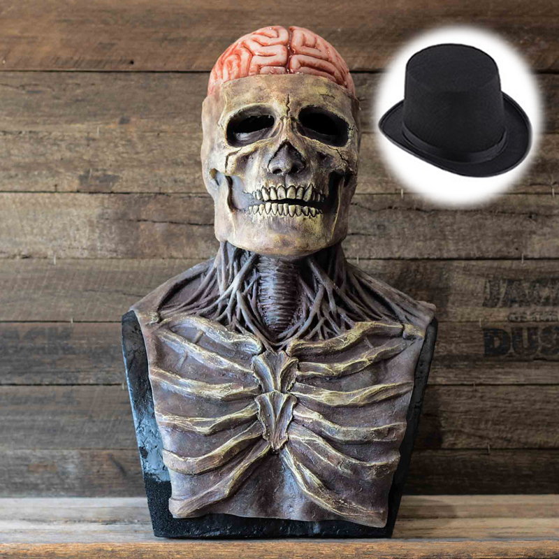 Creepy Brains Skeleton Mask Sk - Led Purge Mask Halloween review and price