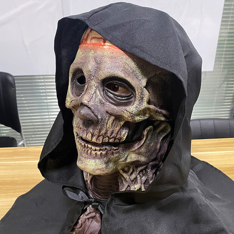 Creepy Brains Skeleton Mask Sk - Led Purge Mask Halloween review and price