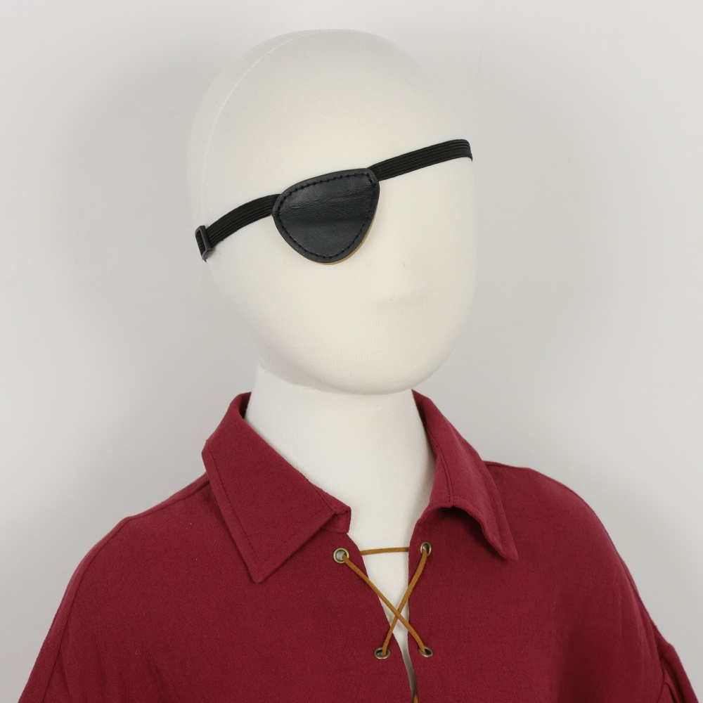 Black PU Leather Pirate Eyepat - Costumes review and price