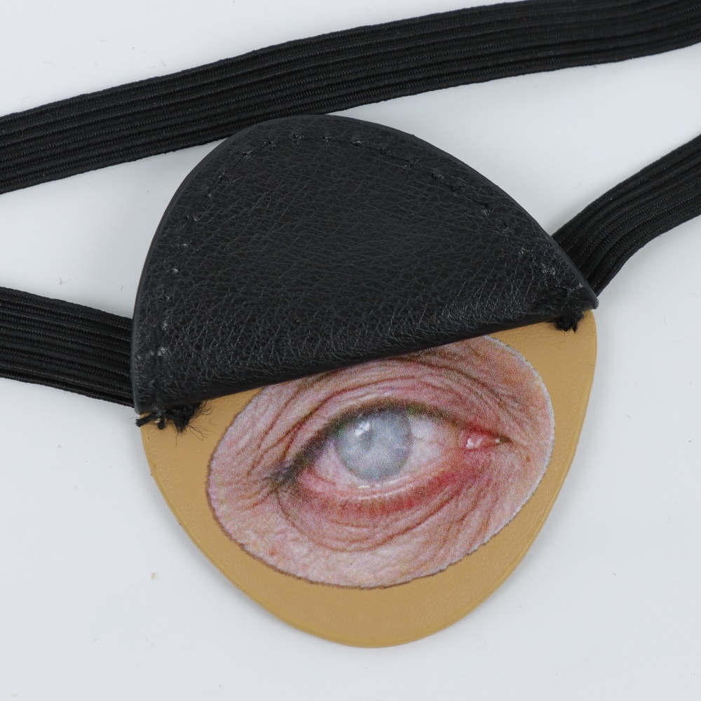 Black PU Leather Pirate Eyepat - Costumes review and price