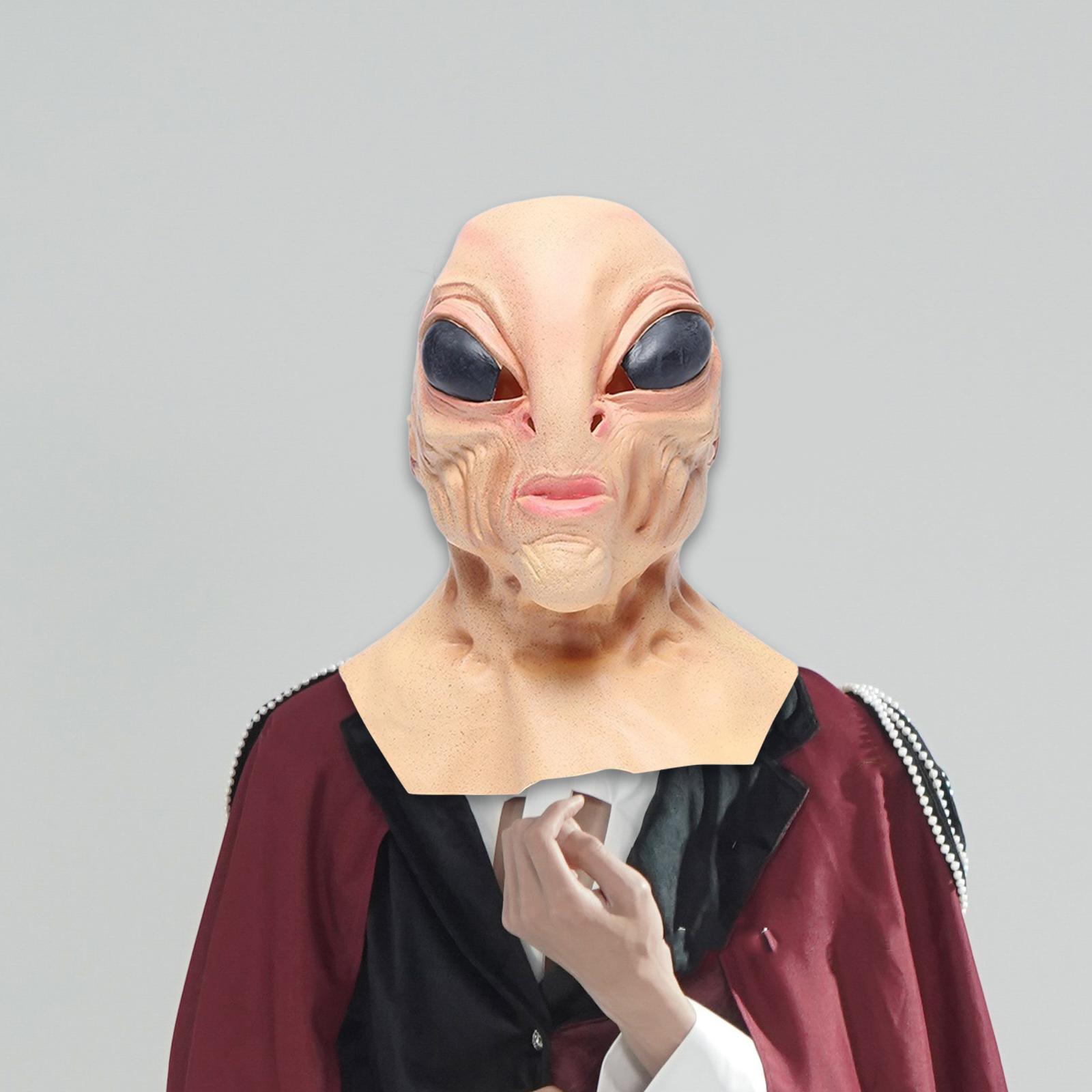 Latex Alien Mask Full Head Cov - Latex Alien Mask Realistic review and price