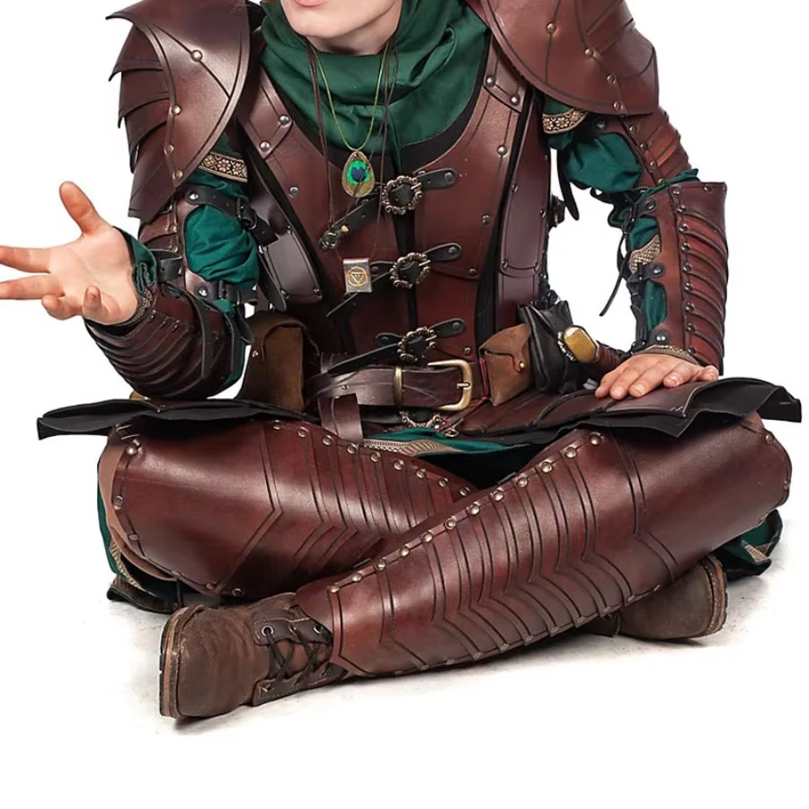 Medieval Elven Knight Leather  - Costumes review and price