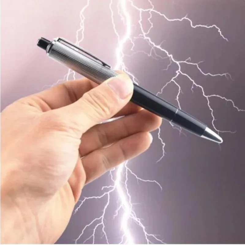 85L-1pcs Creative Electric Sho - Shock Pen Prank Toy review and price