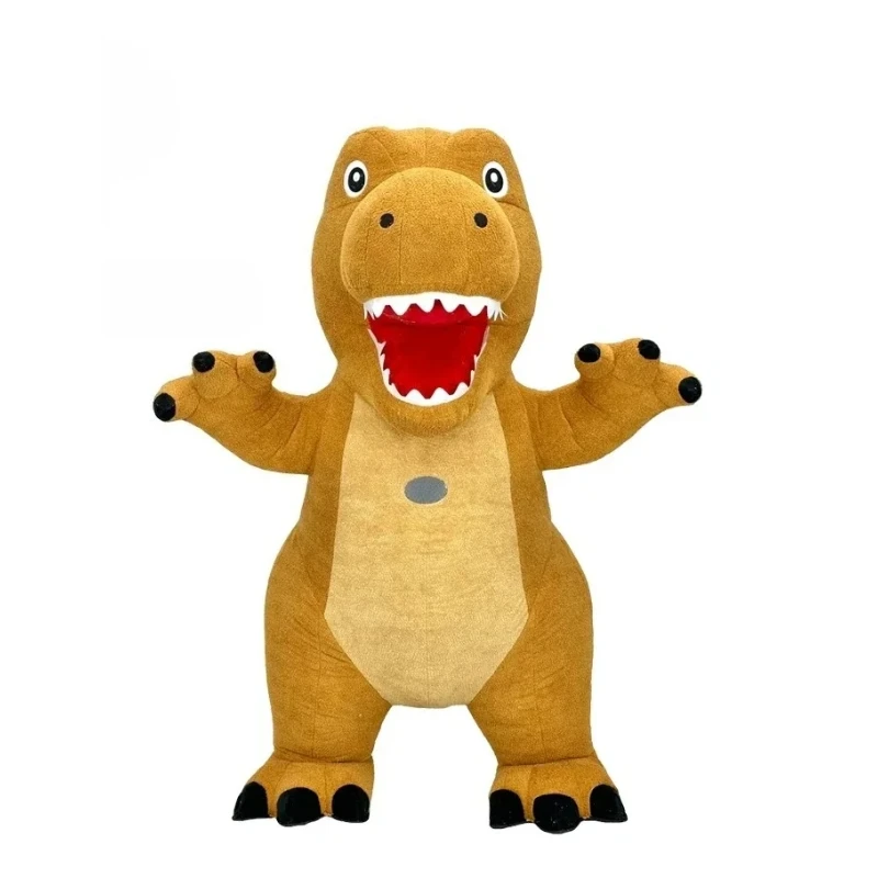 Inflatable Yellow Dinosaur Mas - Inflatable Dinosaur Costume Adult review and price